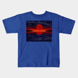 Landscape with Mars Kids T-Shirt